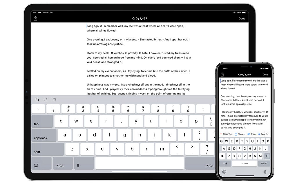 Textwell The Modeless Textbox For Iphone Ipad Ipod Touch Mac And Watch